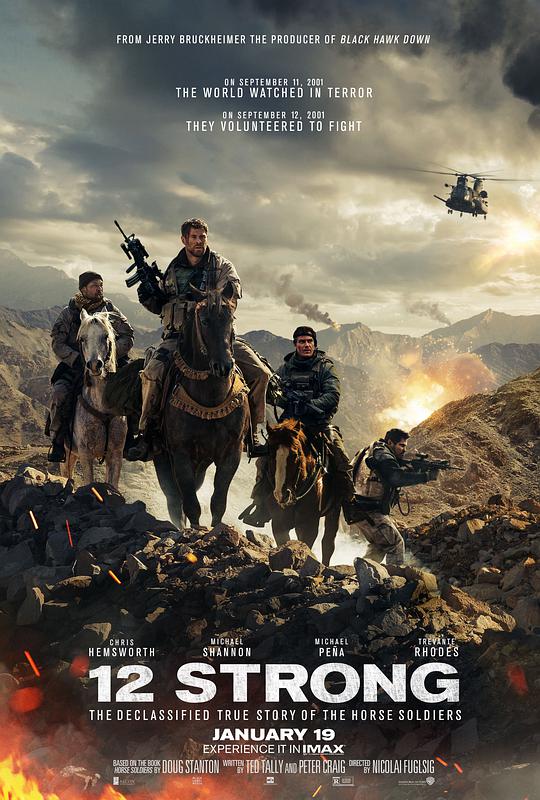 12勇士 12猛汉(台)/12壮士(港)/骑兵团/马背上的战士/Horse Soldiers