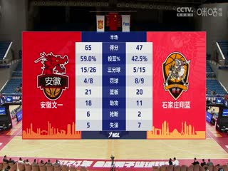 NBL 安徽文一VS石家庄翔蓝 0819