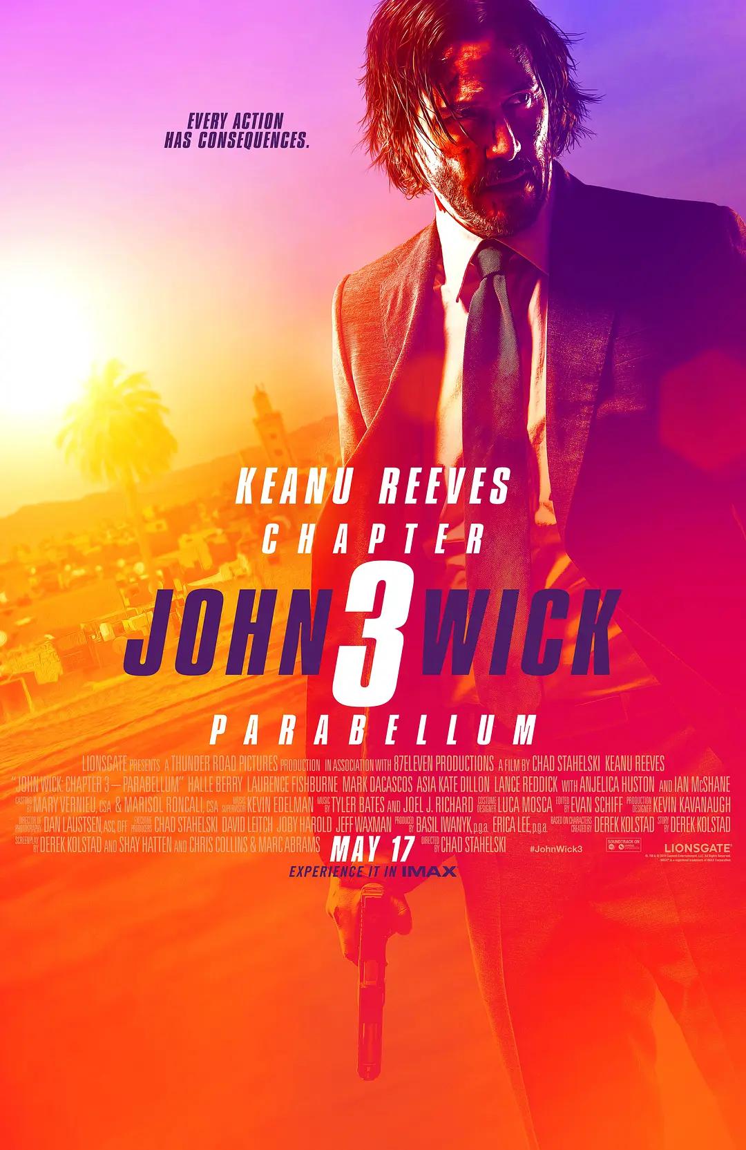 疾速追杀3 杀神John Wick 3,捍卫任务3:全面开战,疾速备战,疾速逃亡,极速追杀:第三章,约翰·威克3,还我狗命3(豆友译名),John Wick 3,Alpha Cop,John Wick: Chapter 3,John Wick 3: Parabellum