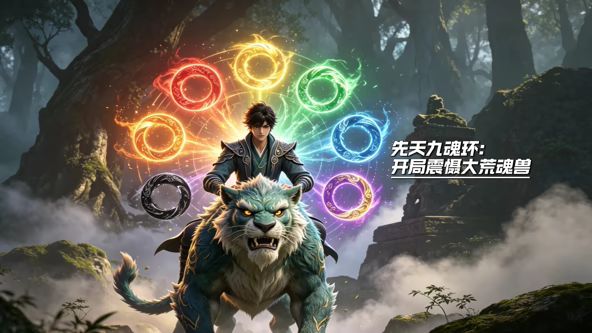 先天九魂环：开局震慑大荒魂兽