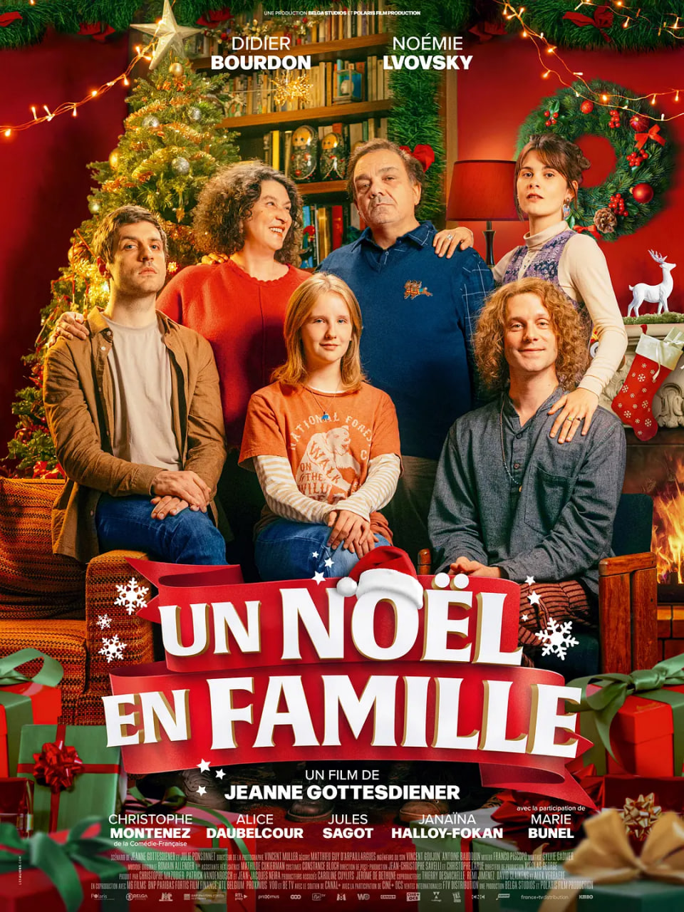 家庭圣诞节 Un Noël en Famille,Christmas Carole